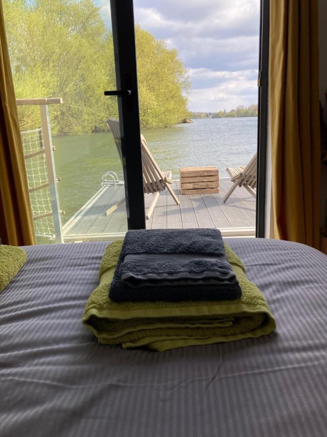 SeineHouse - Maison flottante  Vaux-Sur-Seine Esterno foto