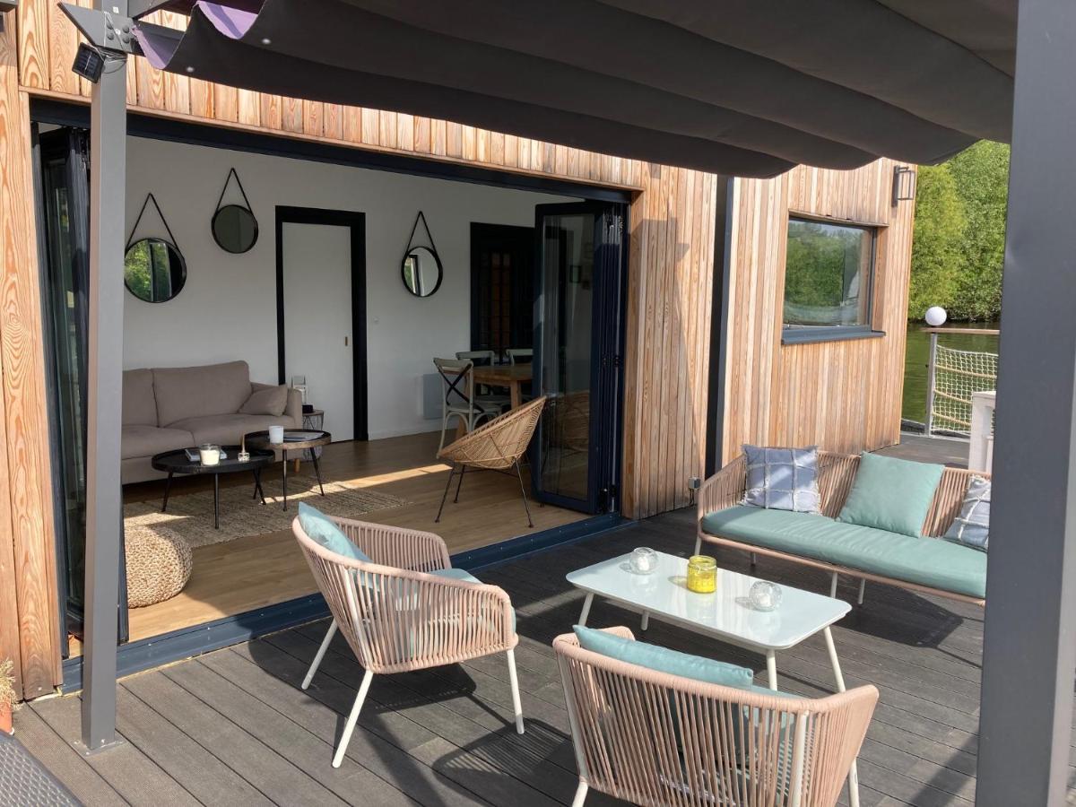 SeineHouse - Maison flottante  Vaux-Sur-Seine Esterno foto