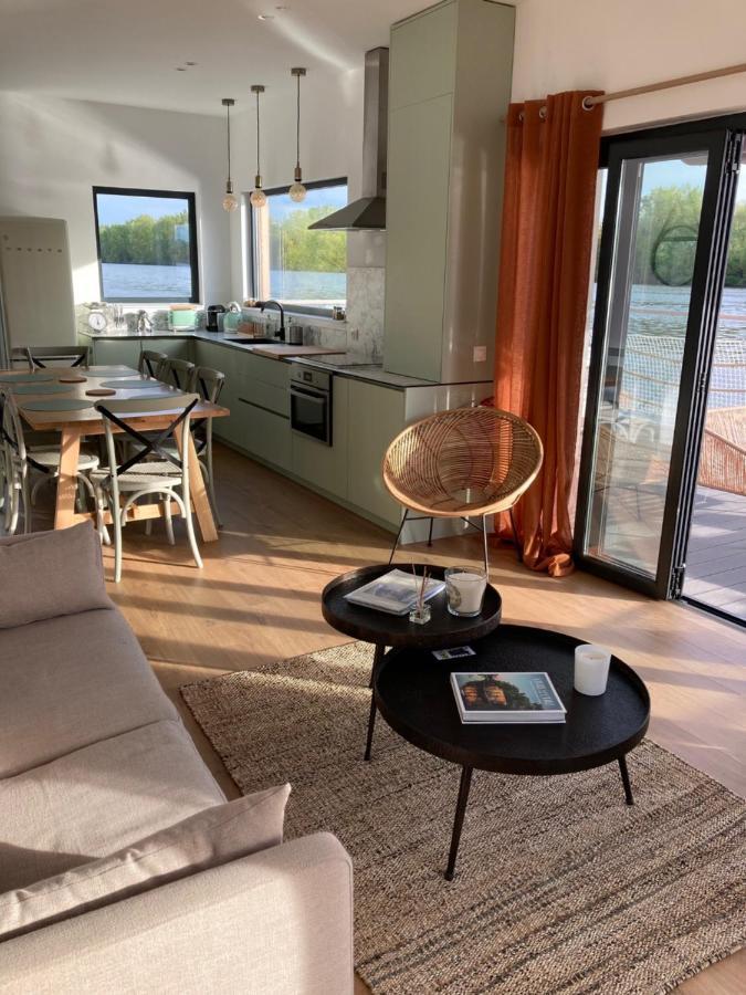 SeineHouse - Maison flottante  Vaux-Sur-Seine Esterno foto